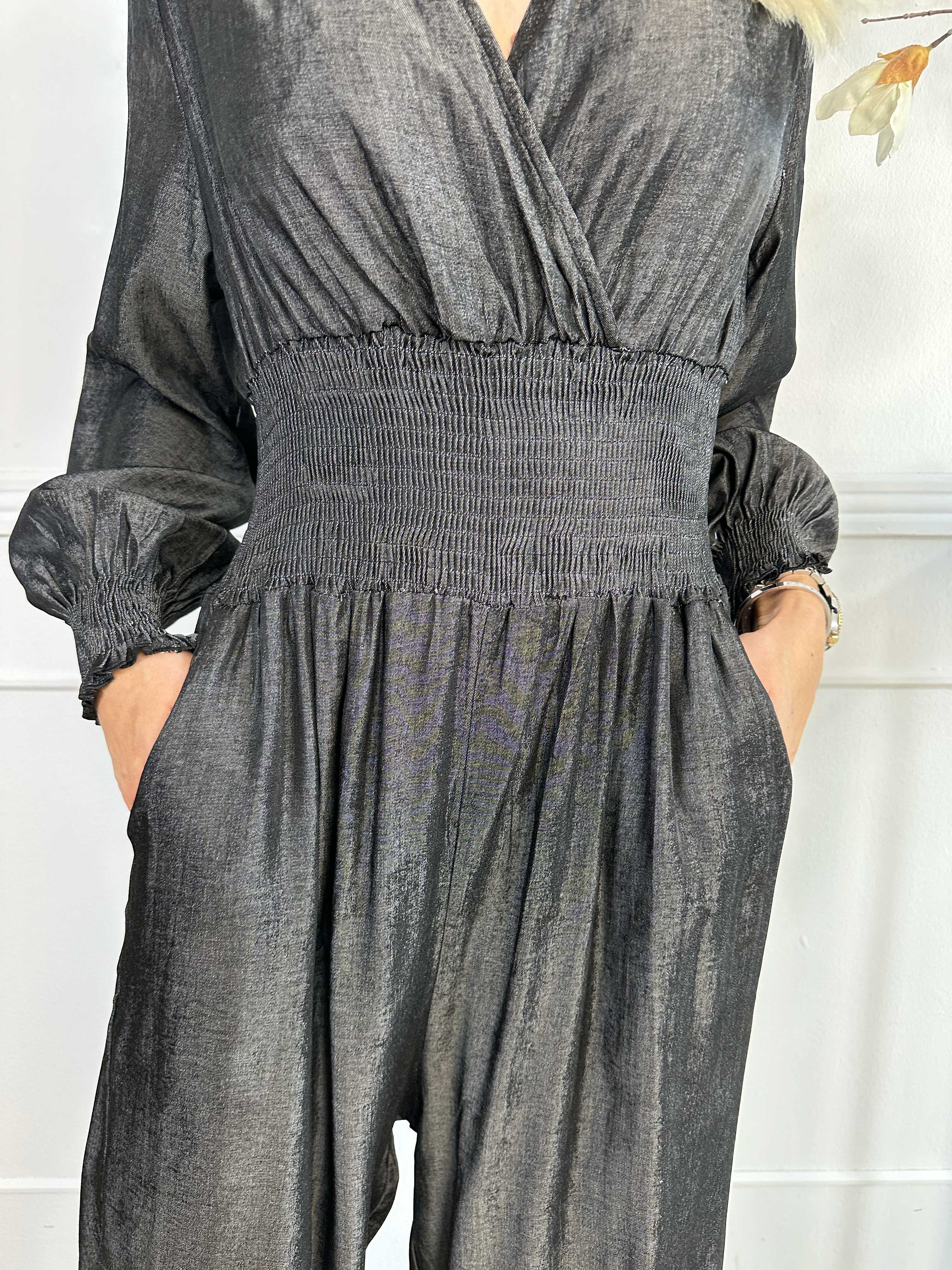 Pams Denim Jumpsuit L/S - Denim jumpsuit